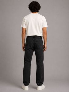 SPYKAR Men's BLACK Dark Wash Jeans