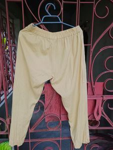 Beige Colour Ankle Length Pant