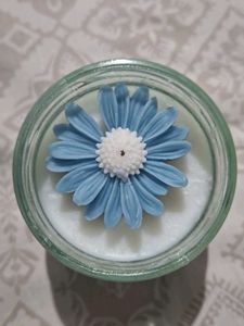 Daisy Flower Candle