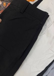 Classic Black Trousers men's women's both