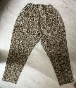 cheetah leopard print y2k trousers 🐆