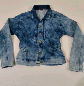 Stylish Denim Jacket - Button Down