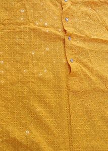Men's Yellow Kurta available in all sizes