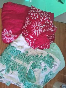 Beautiful Embroidered Kurta Set of4