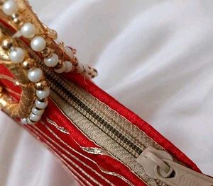 ✨ Beautiful Red Ethnic Handbag ✨