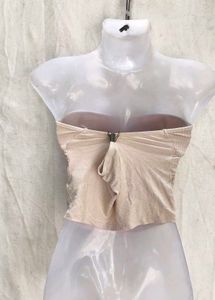BEIGE TUBE TOP