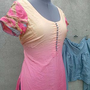 Chic Ombre Kurta Set