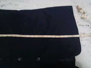 COAT WITH MEASUREMENTS
