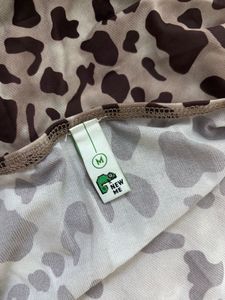 Stylish Leopard Print Halter Top