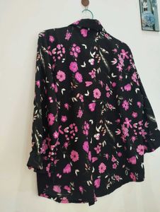 Black 🖤✨Floral Printed Women Shirt |