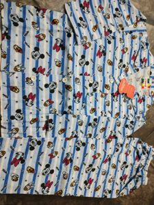 Adorable Mickey Mouse Pajama Set
