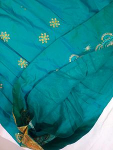 Elegant Lehenga (Silk Paavadai set) for Girls