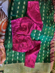 Elegant Silk Blend Saree