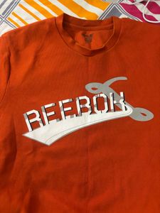 Orange Reebok T-Shirt