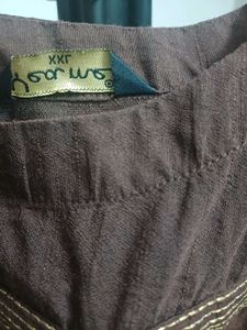 Elegant Brown Kurta with Pant