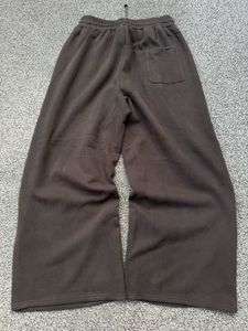 Brown Wide Leg Sweatpants