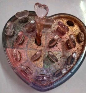 ADS Eyeshadow Glitter Palette -Heart Shaped
