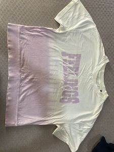 Cute Purple & White Ombre T-Shirt
