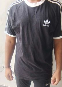 Adidas Black T-Shirt
