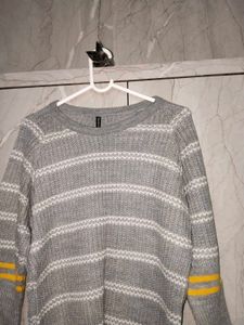 Striped Knit Sweater