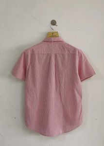 Tommy Hilfiger Men's Pink Gingham Shirt