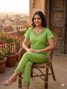 Chic Green Co-ord Set