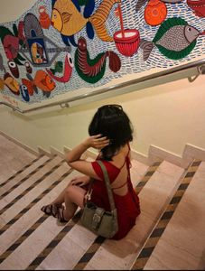 Chic Red Backless Mini Dress