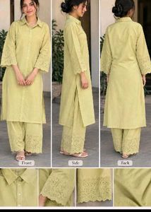 Stylish Chikankari Kurta Set