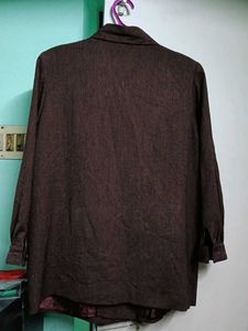 Elegant dark Brown Coat