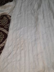 Long Front Open Kurta With Embroidery
