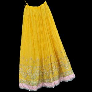 Yellow Colour Lehenga Choli