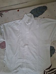 Classic White Collared Shirt