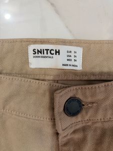 Tan Straight Leg Pants