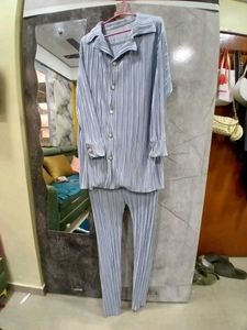Vintage Pleated co Ord Set