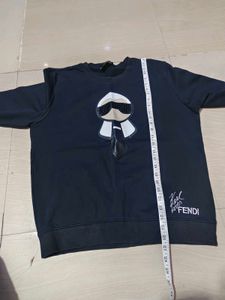Fendi Karl Lagerfeld Graphic Sweatshirt
