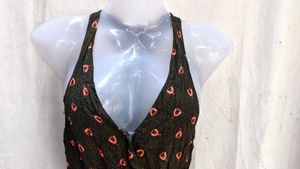Cute Black &amp; Pink Romper