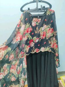 Floral Print Maxi Dress