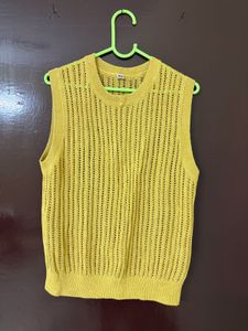 Chic Sleeveless Knit Vest