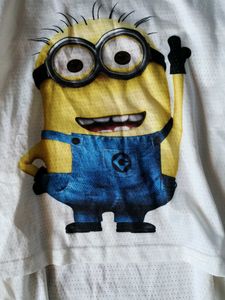 Cute Minion Graphic T-Shirt