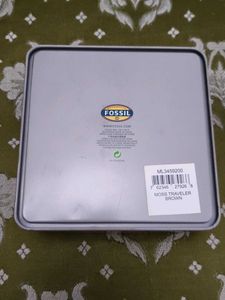 Fossil Black Leather Card Wallet