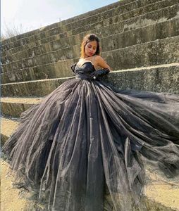 Stunning Black Ball Gown