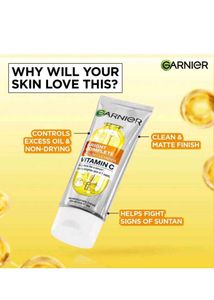 ✨️Garnier Bright Complete Vitamin-C Serum Cleanser