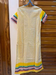 Floral Print Kurta