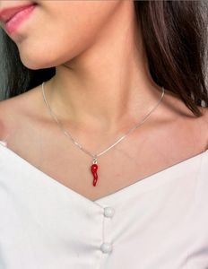 Silver🌶 Chain Pendent Pure 925