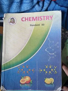 Chemistry Standard XII std Textbook