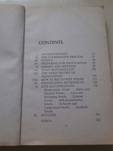 The Art of Negotiating by Gerard I. Nierenberg