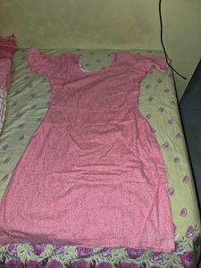 strawberry color suit