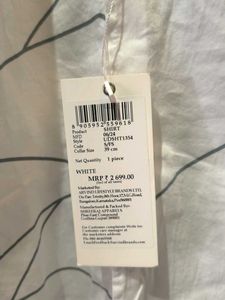 US Polo Assn. White Shirt small size