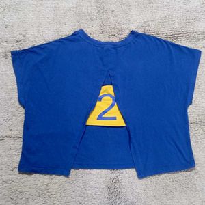 Blue &amp; Yellow Graphic Tee
