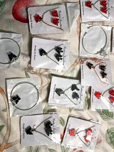 Fashion Butterfly Necklace &amp; Earring Set